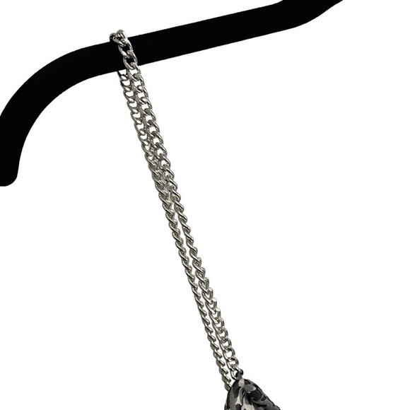 Michael Kors Animal Print Silk Chain Dress - Picture 6 of 8